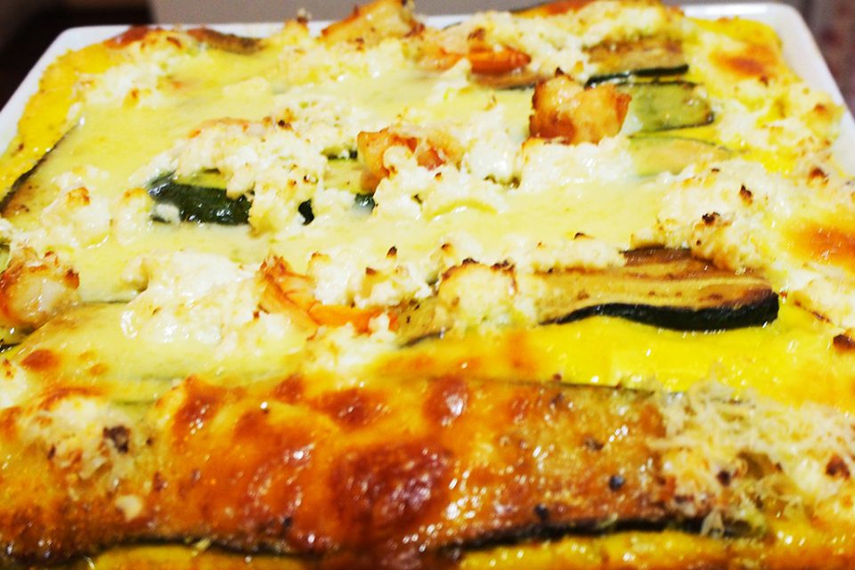 イタリア家庭料理「ラザーニア」