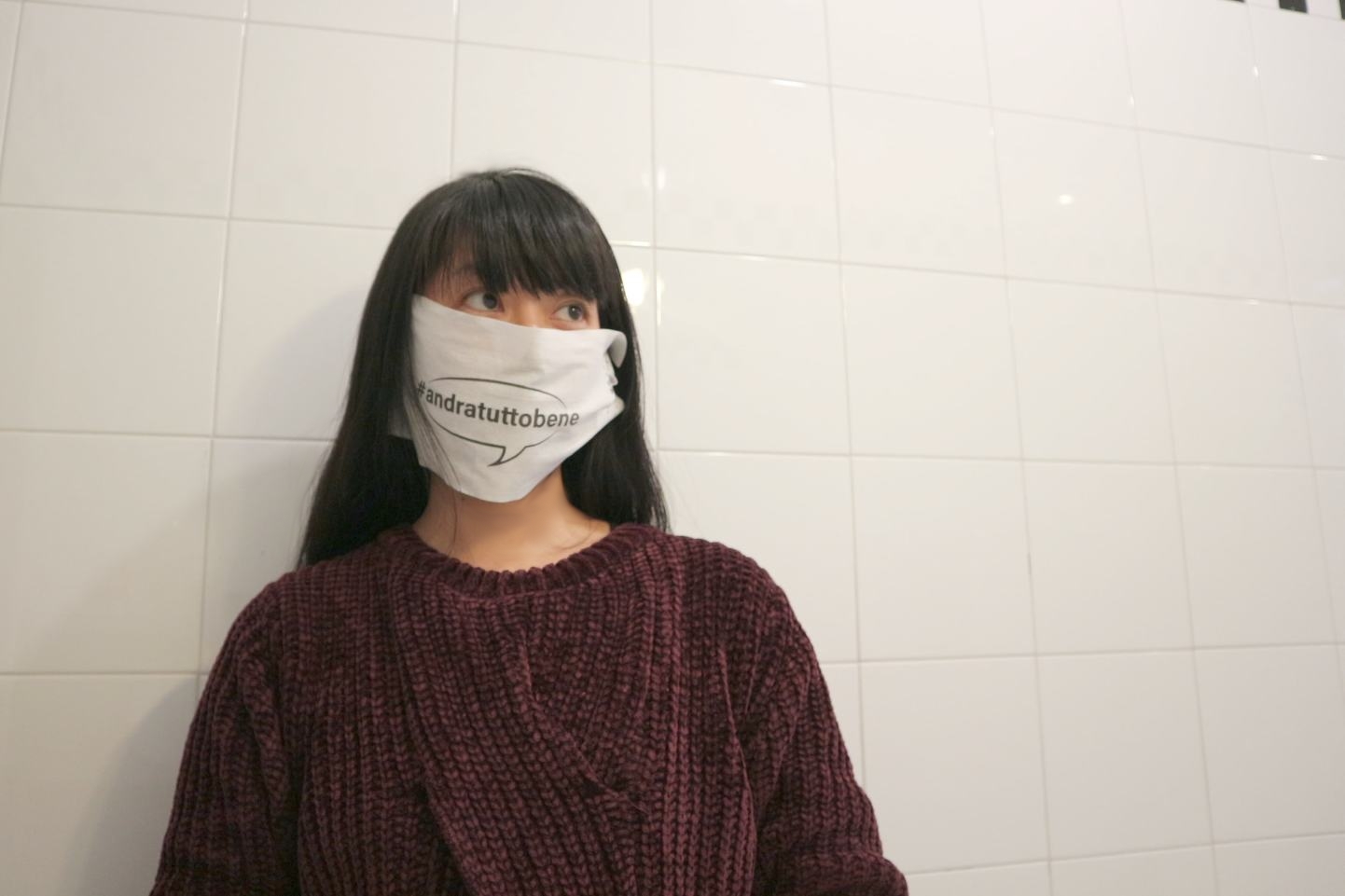 スーパーで配布されたなかなか斬新な”マスク”がこちら