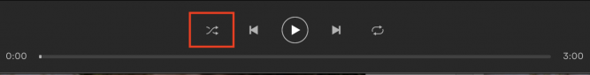 Spotify シャッフル機能 off
