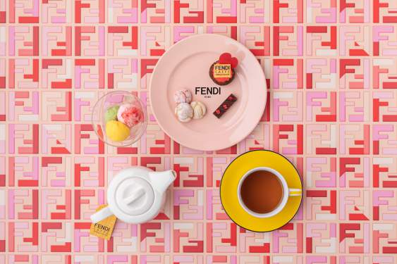 FENDI Cafe Cake Set