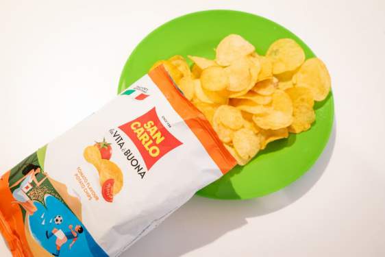 イタリアポテトチップス市場60%のシェアを誇るイタリア人が愛するポテトチップスブランド「サンカルロ」