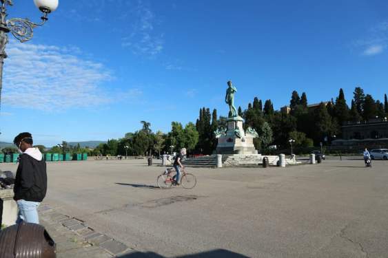 ミケランジェロ広場（il Piazzale Michelangelo）