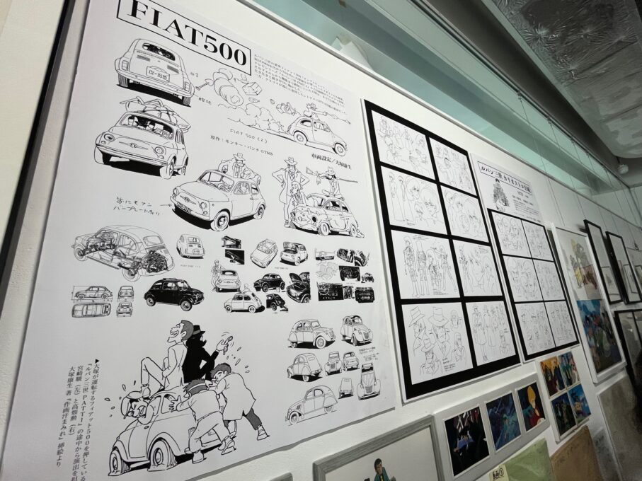 大塚康生展の展示風景