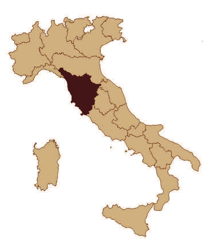 イタリア全土の地図