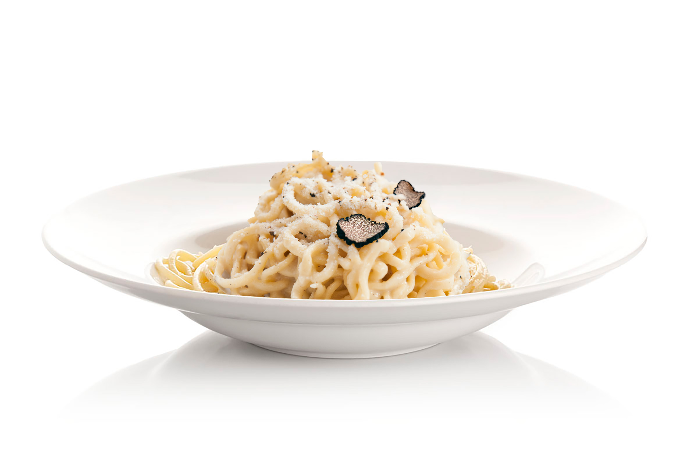 ペコリーノチーズとトリュフのパスタ