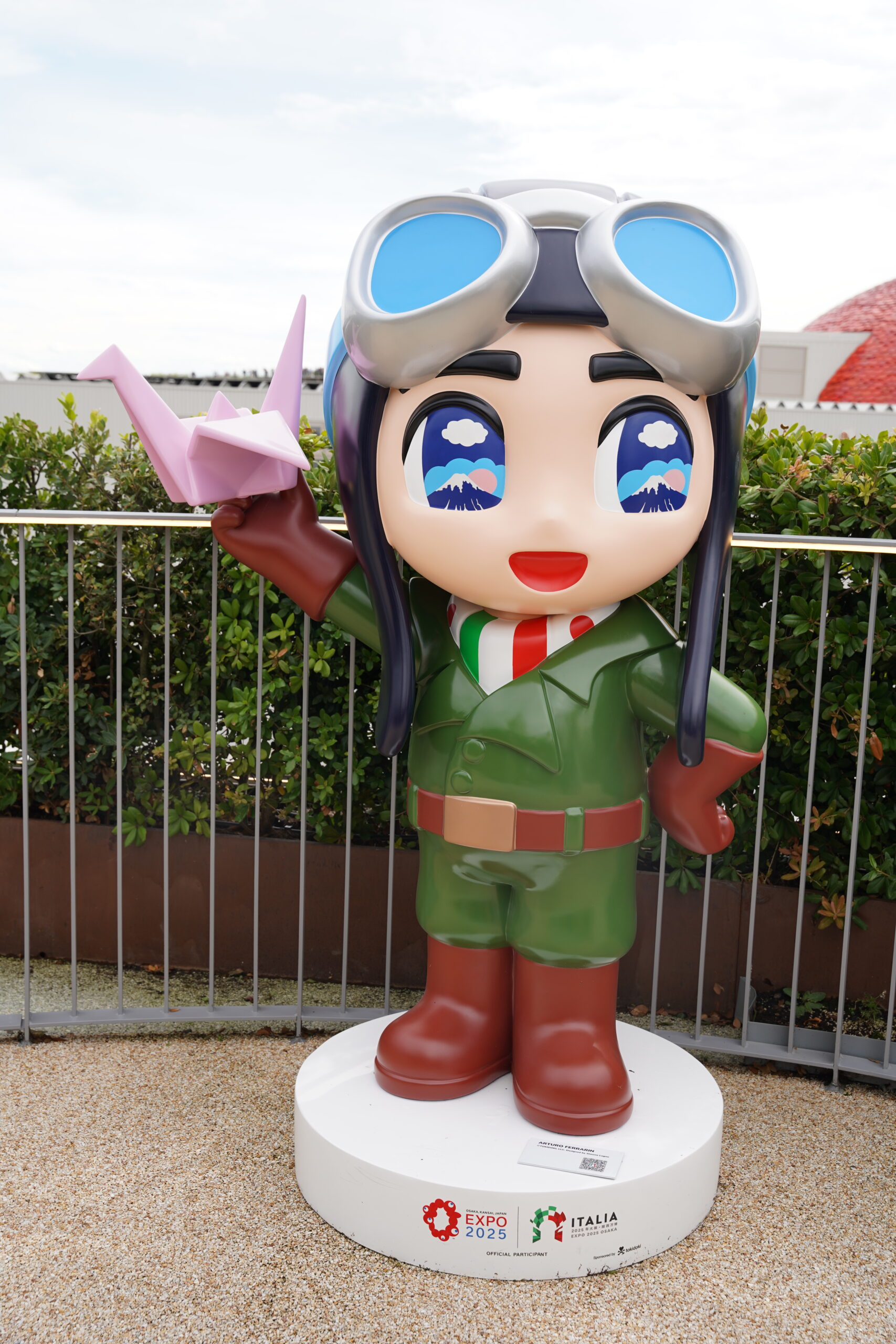 ファラーリンのキャラクターの像