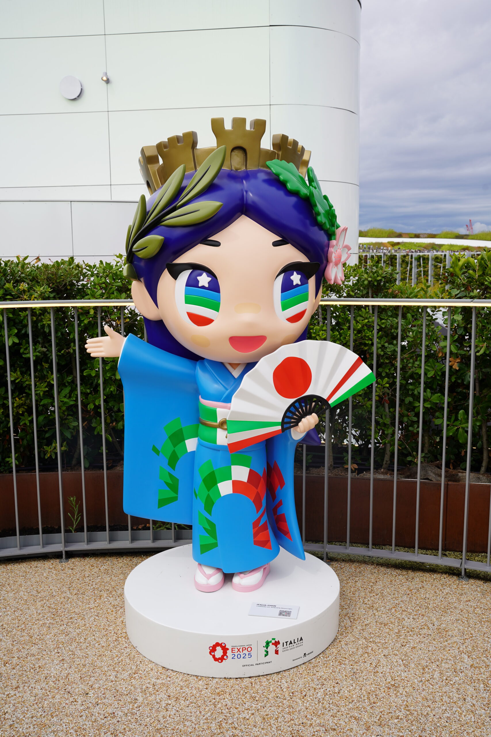 イタリアちゃんの像