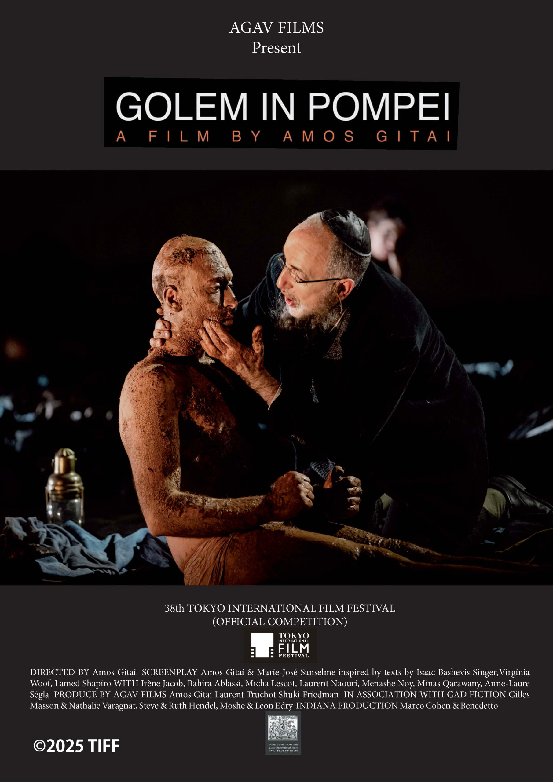 映画「ポンペイのゴーレム」のポスター