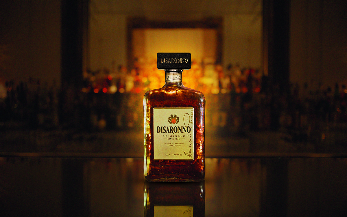 アマレット「DISARONNO」のボトル