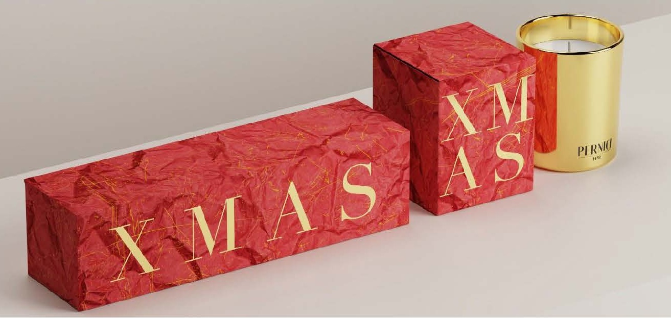 クリスマス限定コレクションのキャンドル