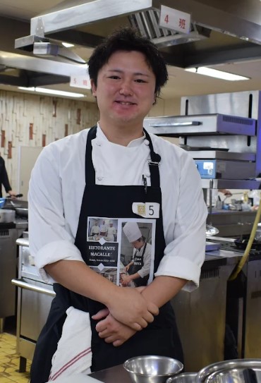 準優勝の菊池シェフ