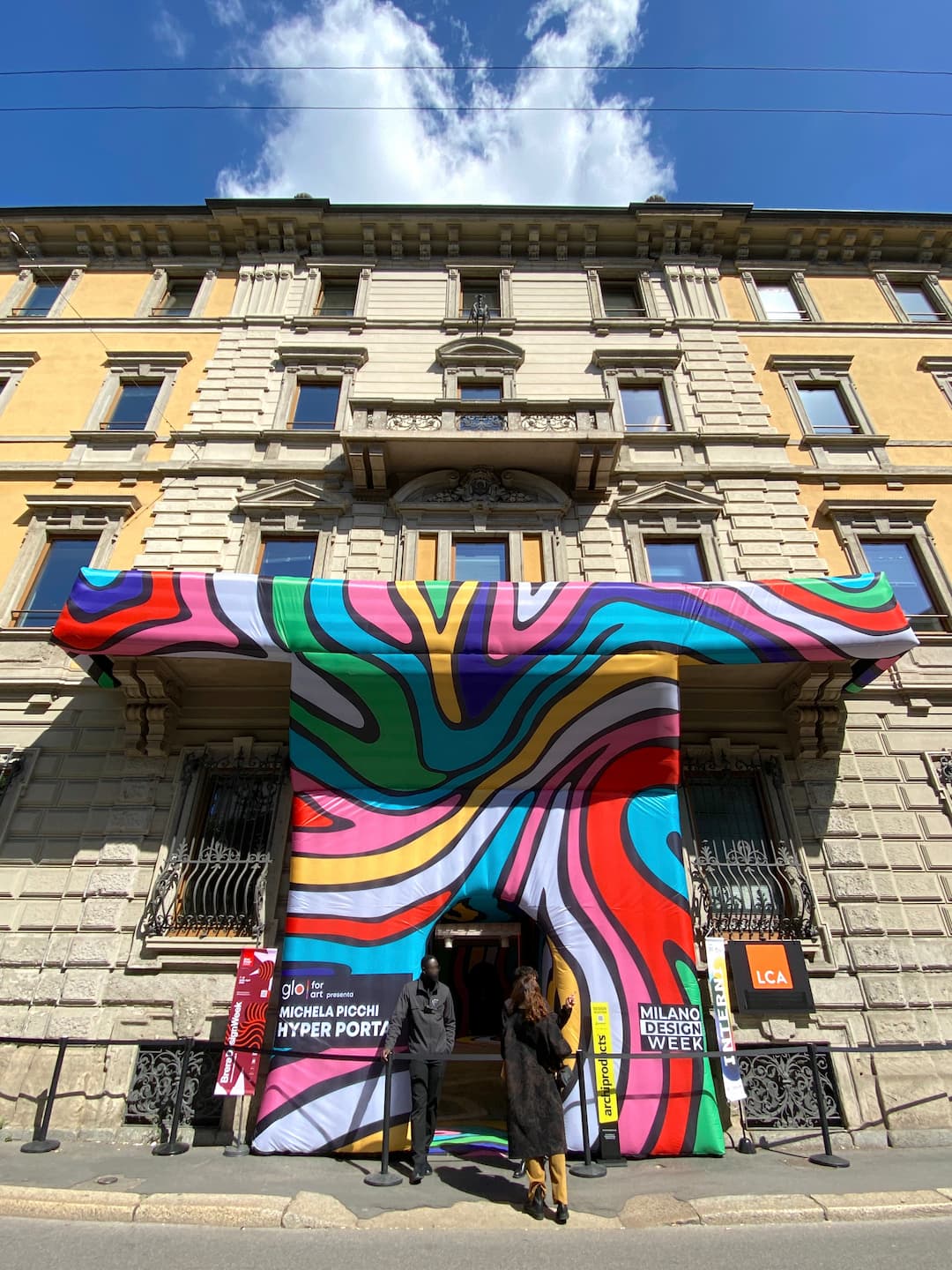 ミラノデザインウィーク会場の外観