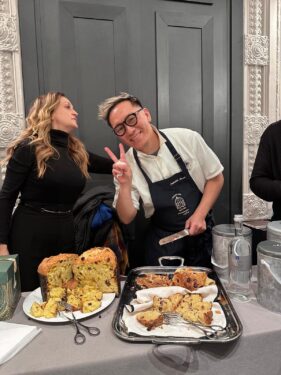 苺×チョコレートのパネットーネと日本人シェフ・紺藤敬彦氏