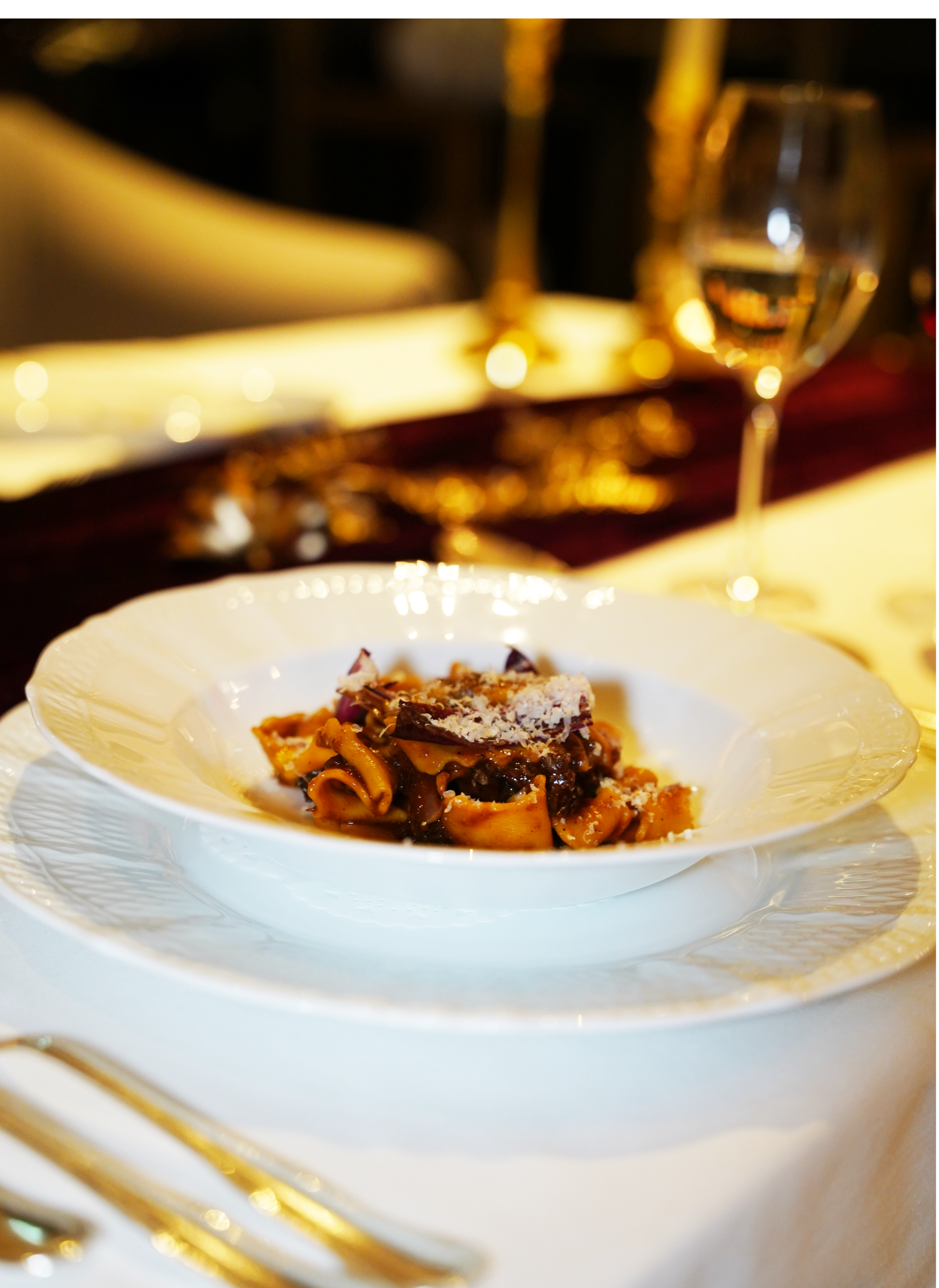 牛ホホ肉のパッパルデッレ