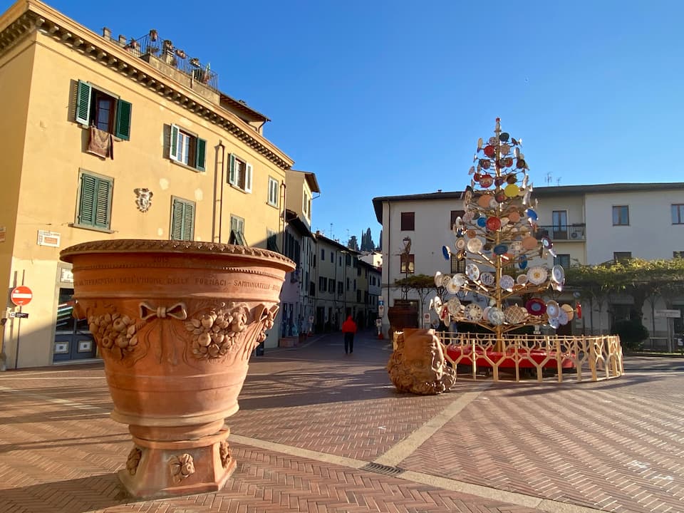 モンテルーポのリベルタ広場