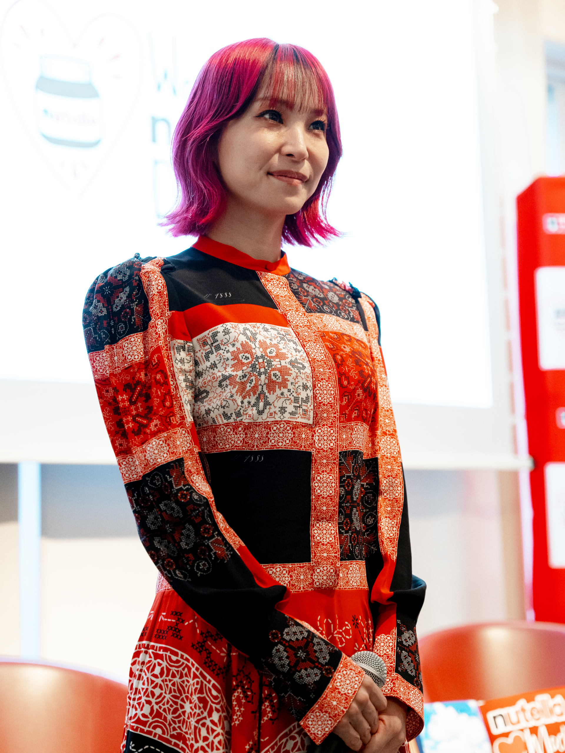 ヌテラの公式ブランドアンバサダーに就任したアーティストのLiSA