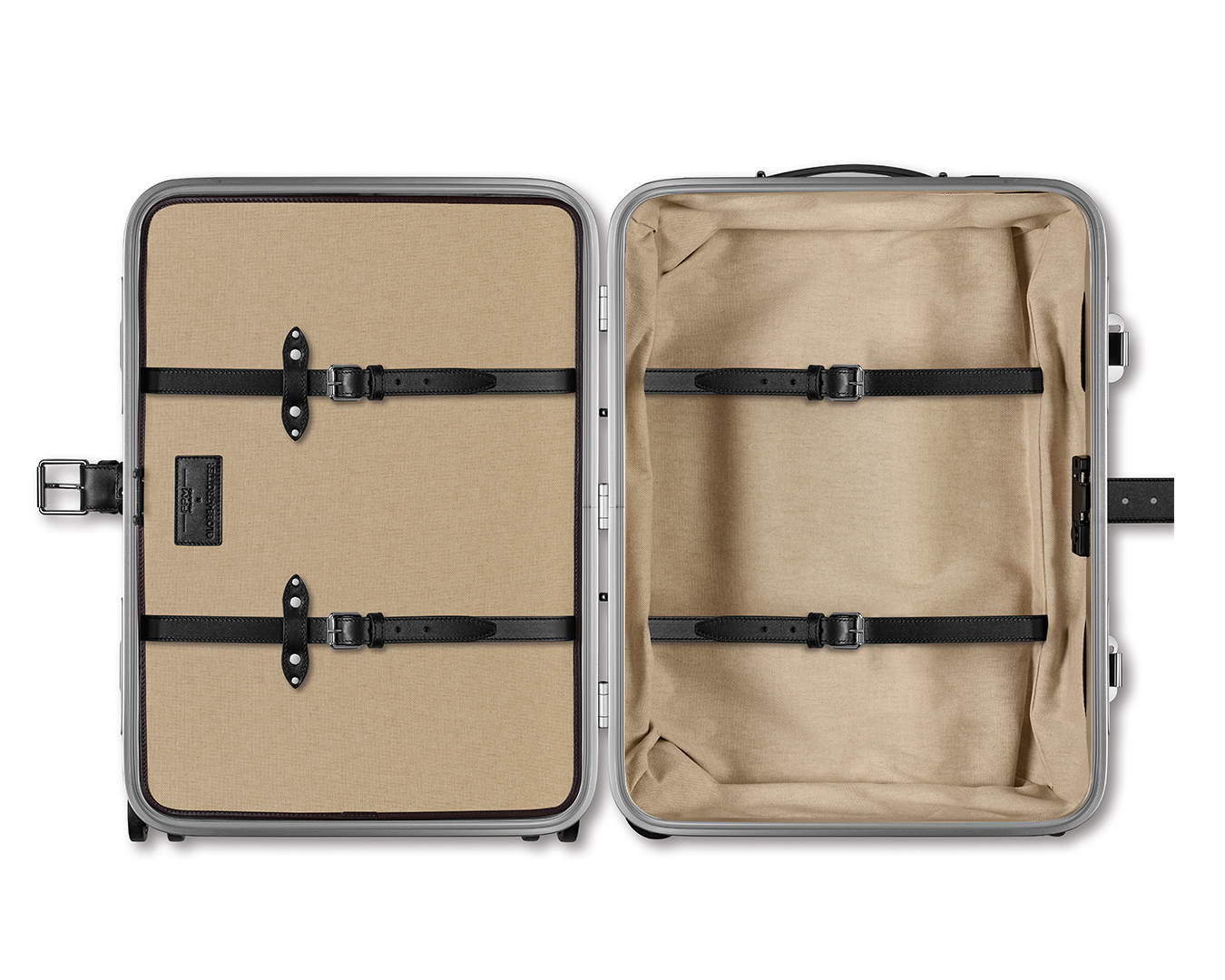 スーツケースの内部