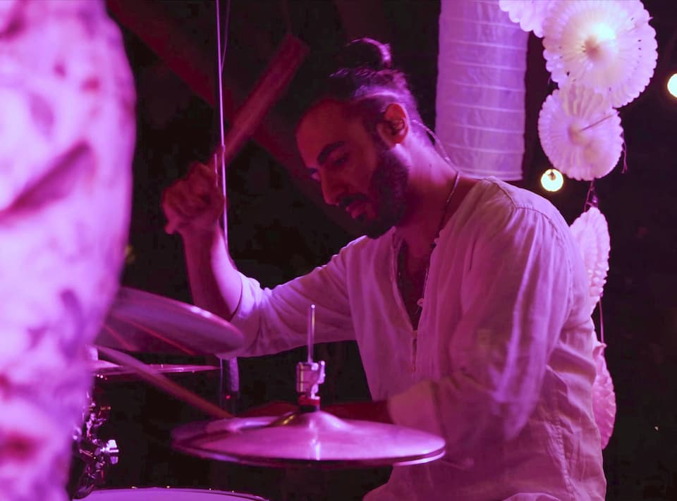 KODAMAのドラマー、マッテオ・フラッティマ