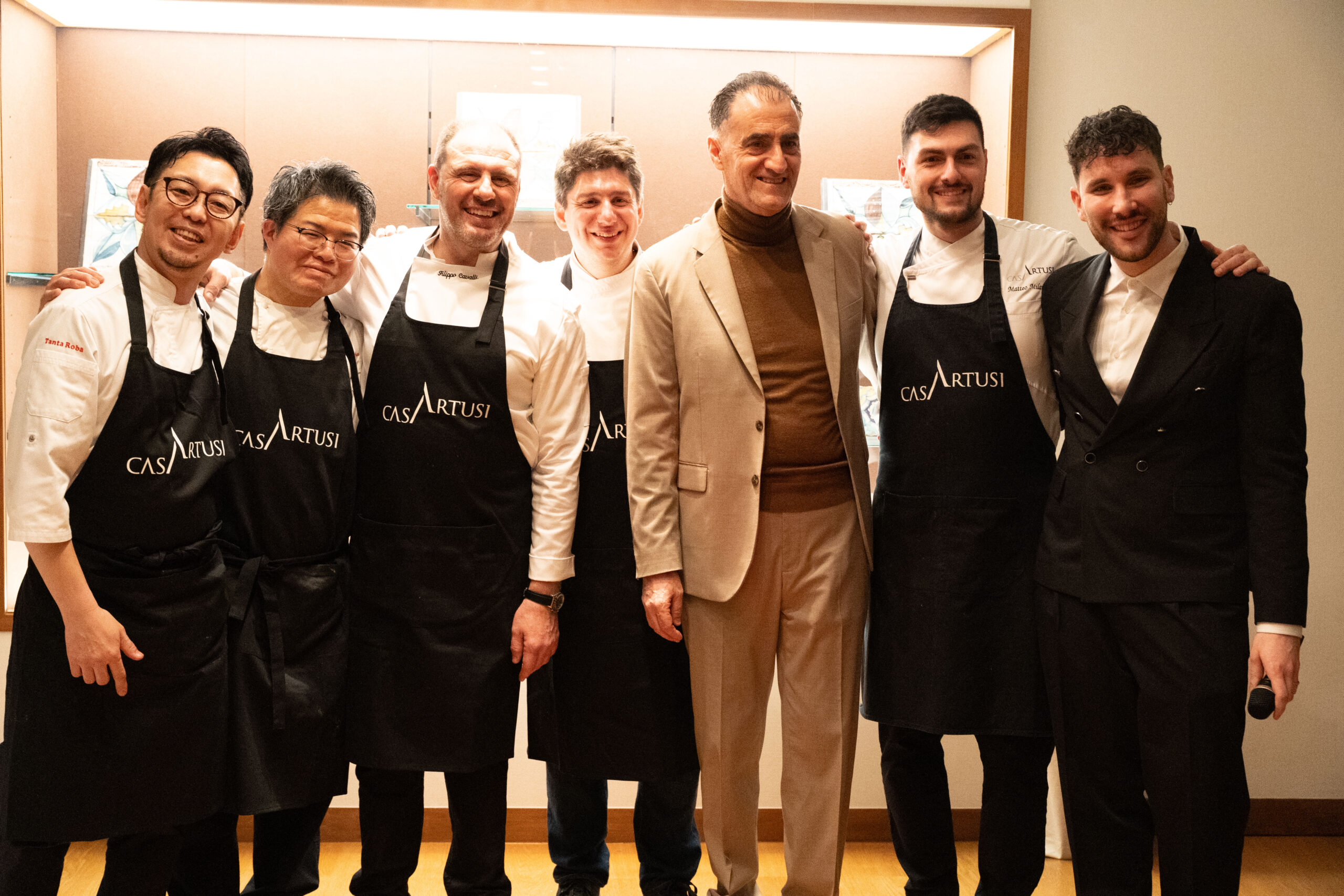 料理を作ったシェフたち