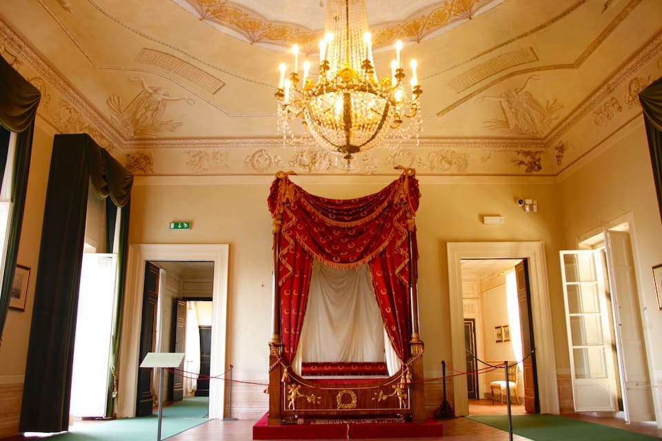 ナポレオンが使っていた寝室