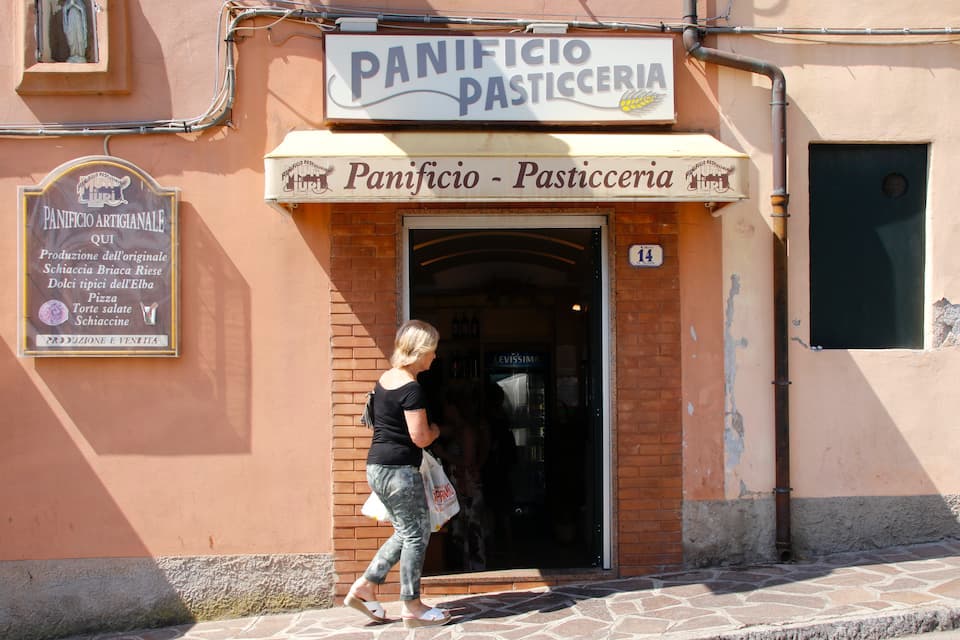 エルバ島の菓子店