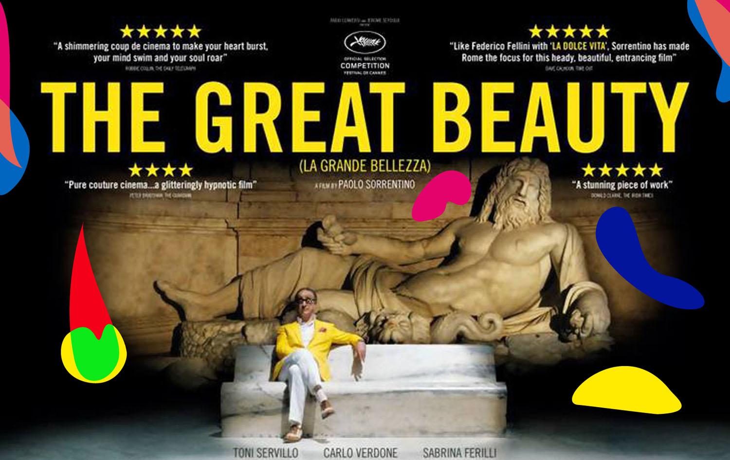 映画「THE GREAT BEAUTY」のメインビジュアル