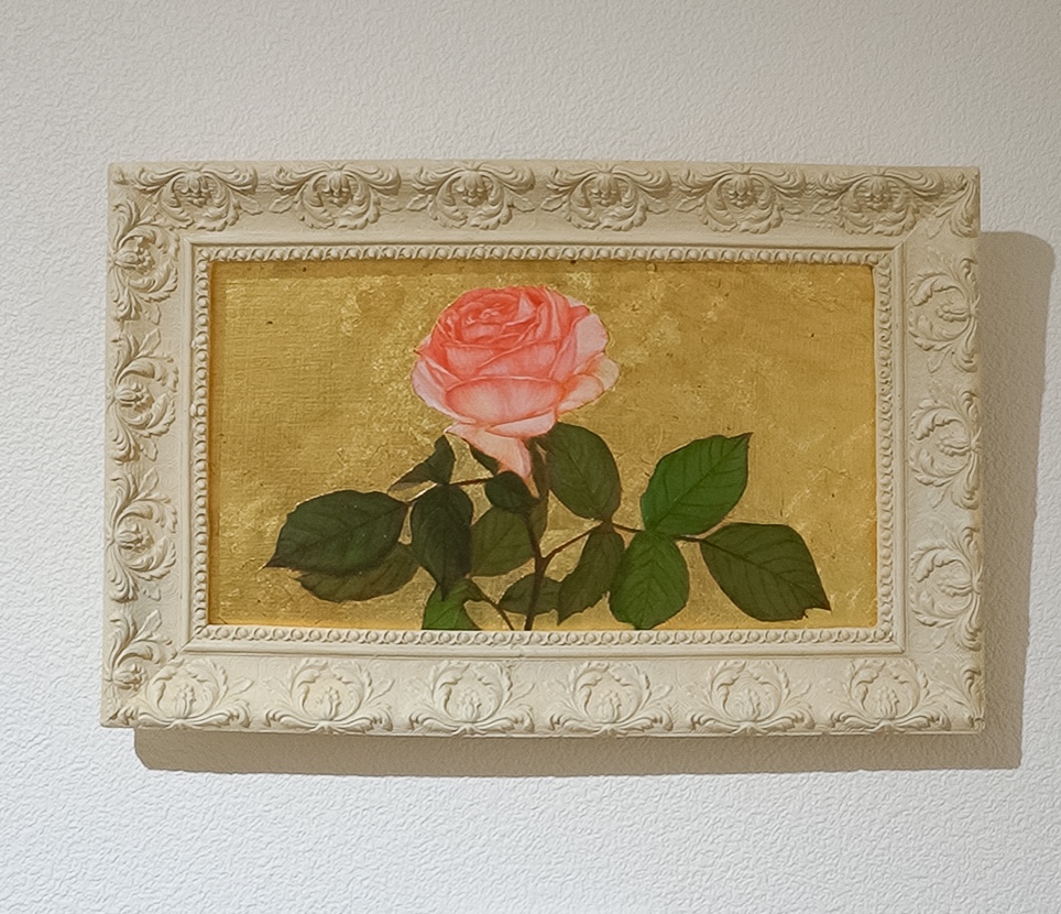 薔薇の絵画
