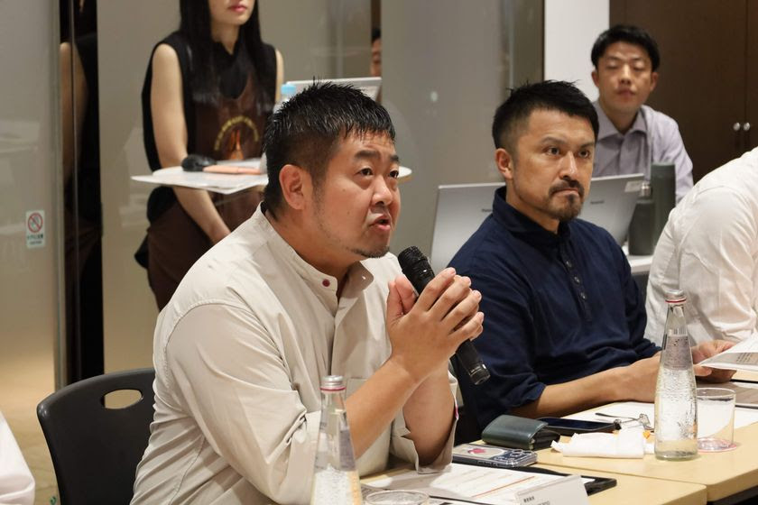 審査の結果について話す審査員