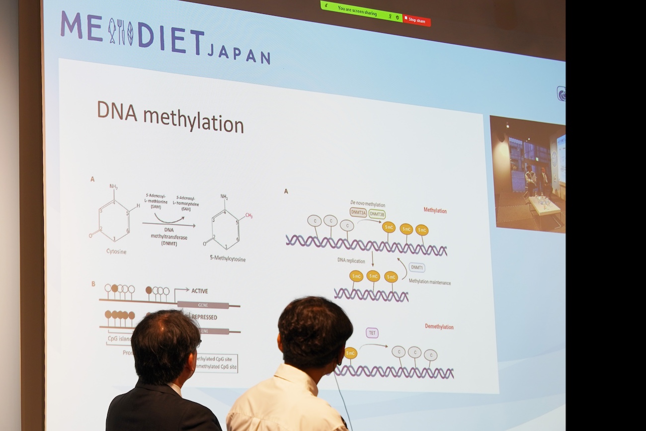 「MeDiet Japan 2026」オンラインで登壇したジョルト・ラダーク博士によるスライド