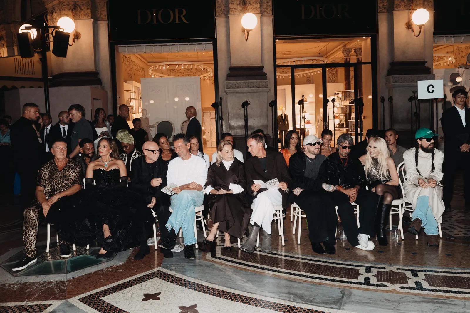 「Vogue World 2026: Milano」のフロントロー
