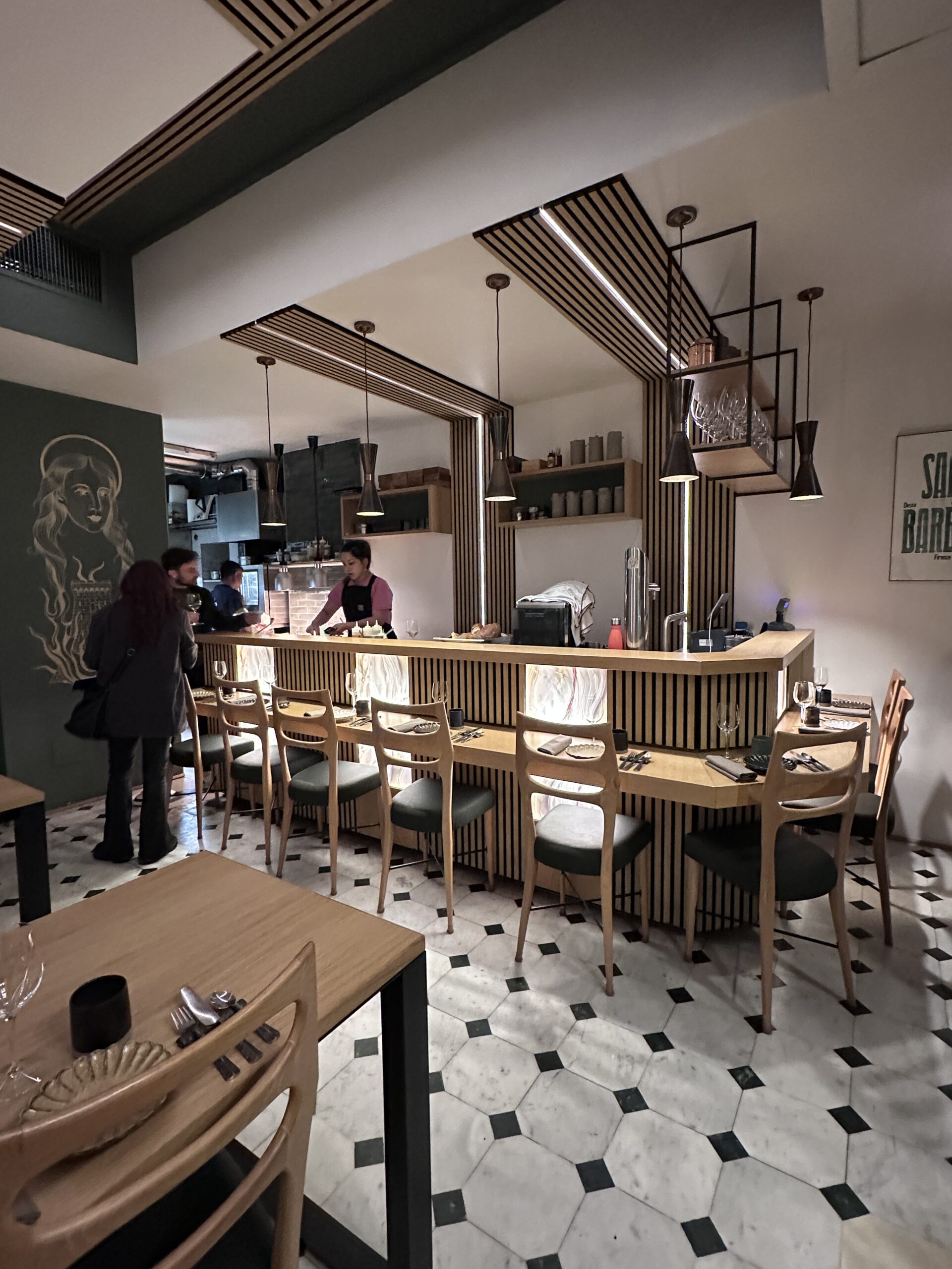 SANTABARBARAの店内